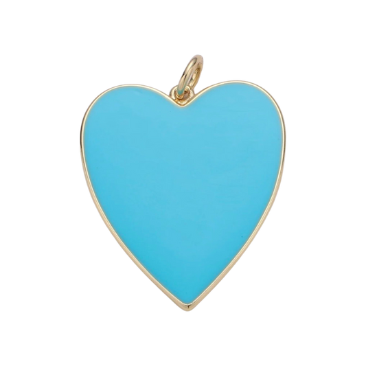 Chunky Heart Charm