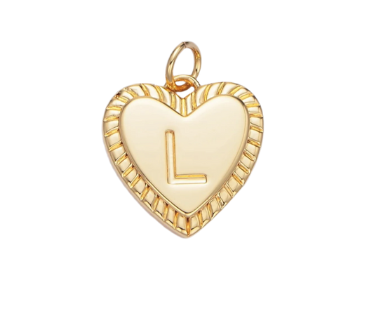 Heart Initial L