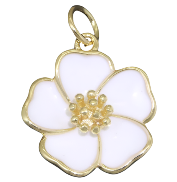 White Hibiscus Charm