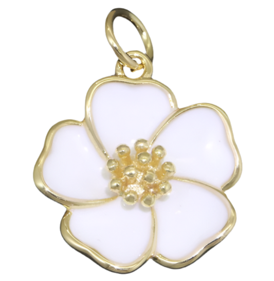 White Hibiscus Charm