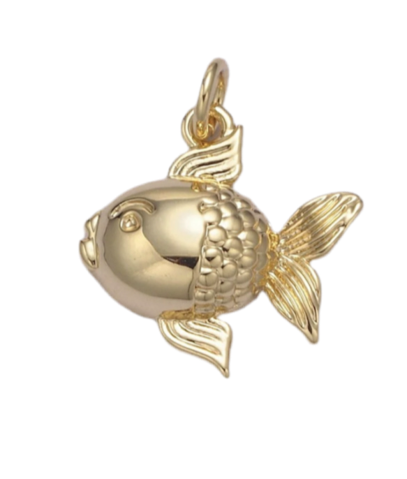 Puffy Fish Charm