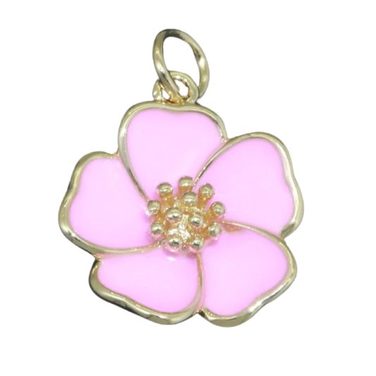 Pink Hibiscus Charm