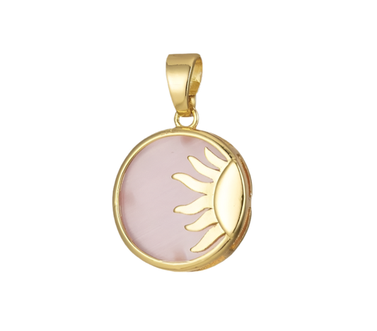 Pink Luna Charm