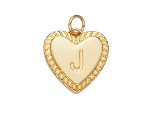 Heart Initial J