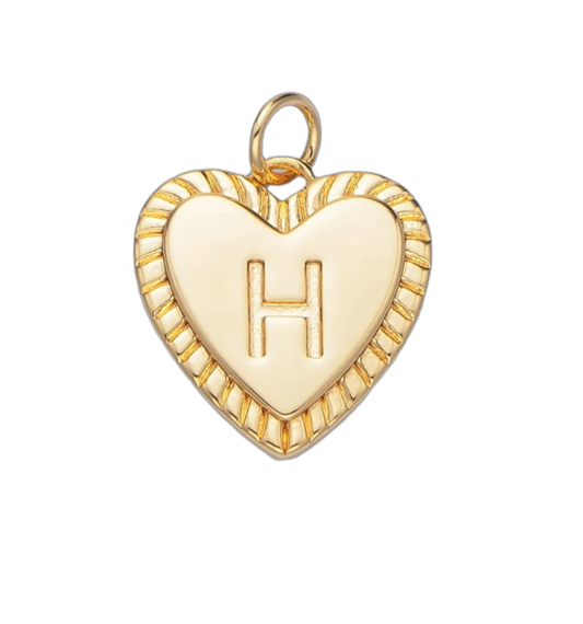 Heart Initial H