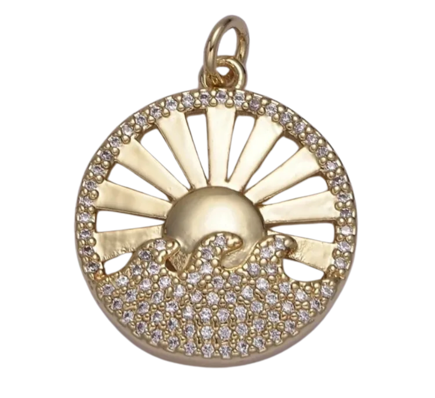 Sun & Surf Charm