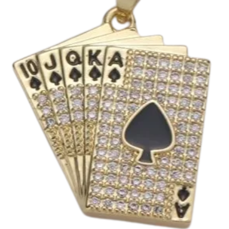 Straight Flush Charm